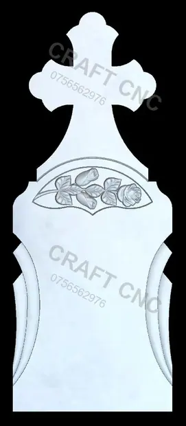 Semitrifoi cu raze — model CNC