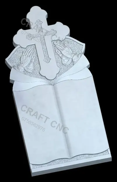 Cruce cu carte și mâini — miniatură 3