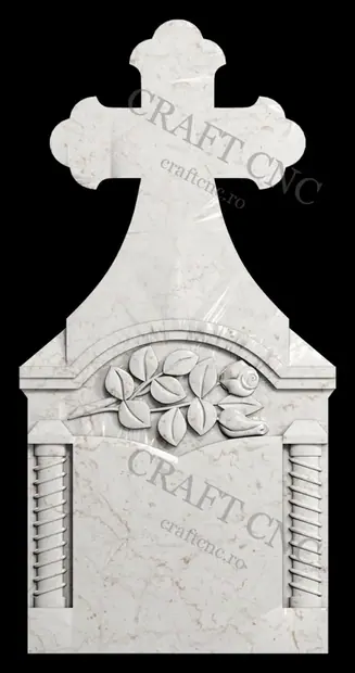 Cruce cu coloane — model CNC