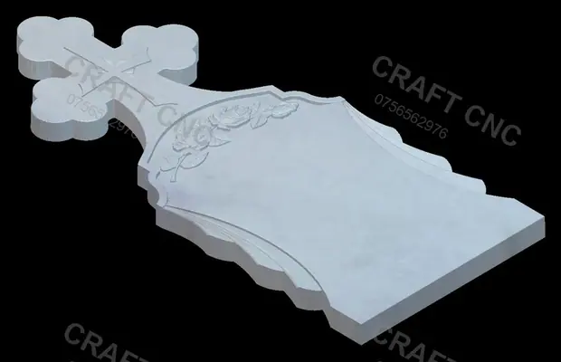 Cruce cu raze și trandafir cu capete trifoi — miniatură 2
