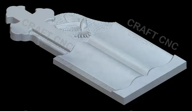 Cruce cu carte lumânare și porumbel — miniatură 2