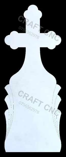 Ortodox cu raze — model CNC