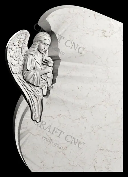 Monument dublu cu îngeri — miniatură 1