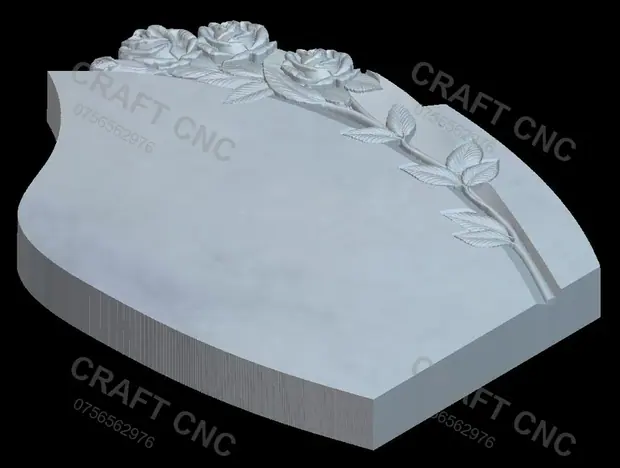 Monument dublu cu trandafiri — miniatură 2