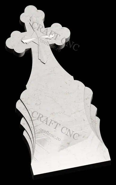 Stele cross - 600x1400x85.mm — miniatură 3