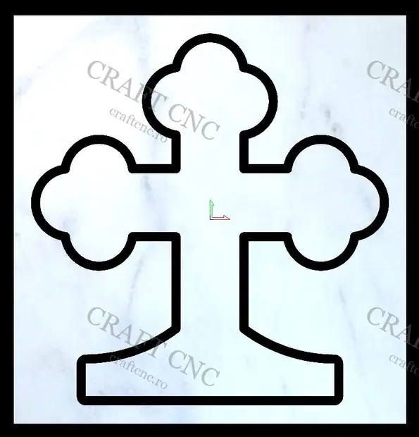Cruce trifoi — model CNC