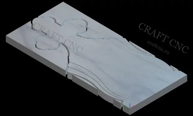 Cruce ovala - 600x1300x60mm sau 80mm — miniatură 2