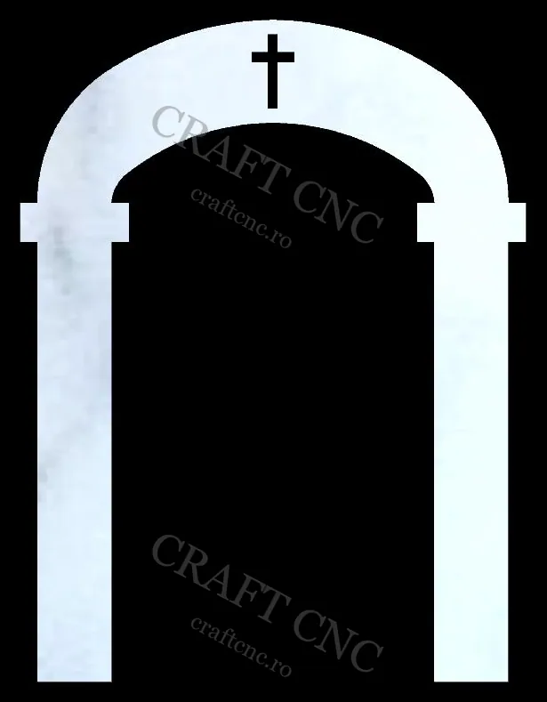 Cupola — model CNC 3D pentru marmură și granit