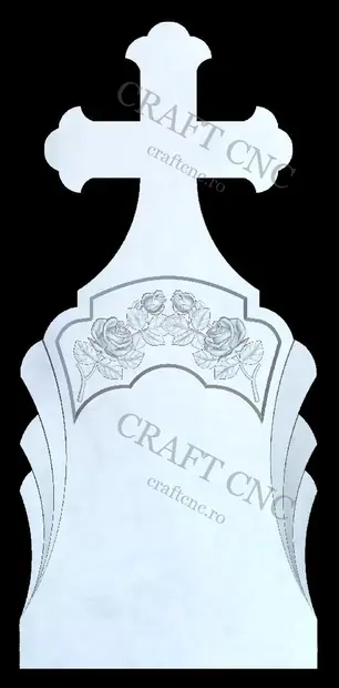 Stelecross cu capete modificate — model CNC