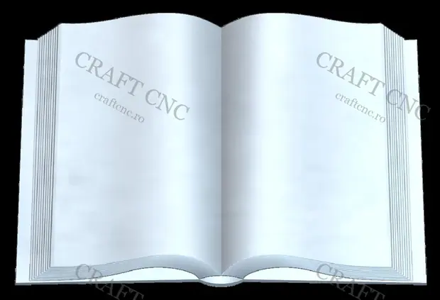 Carti 3D — model CNC