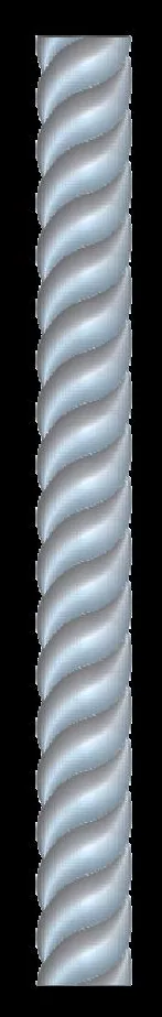 Element funie 30cm — model CNC 3D pentru marmură și granit