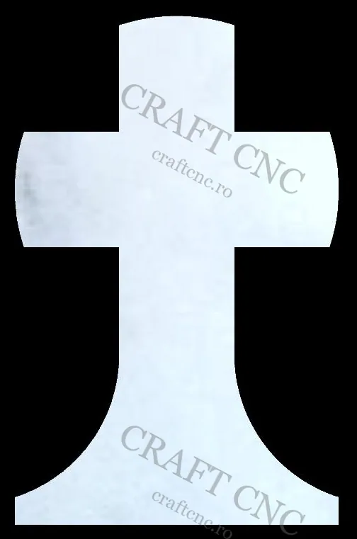 Cruce — model CNC 3D pentru marmură și granit