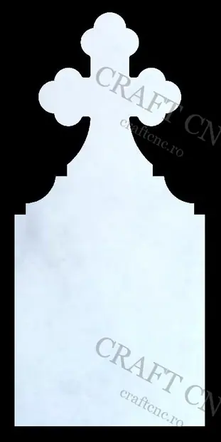 Cruce trifoi simpla — model CNC