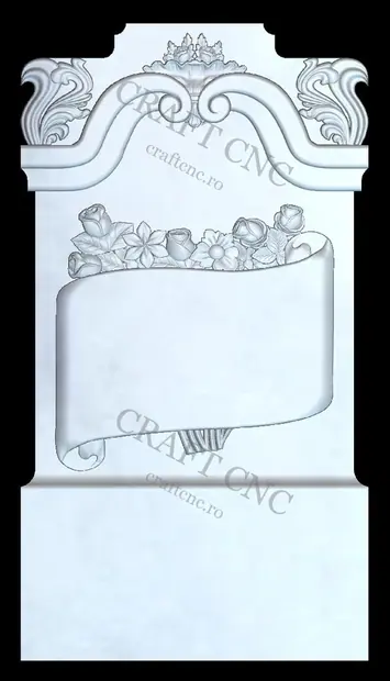 Monument cu papirus și flori — miniatură 1