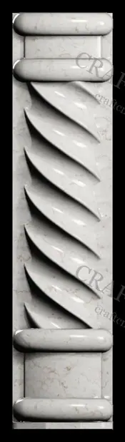 Coloana stânga — model CNC