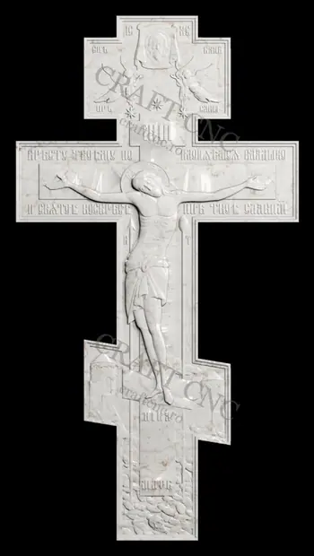 Troița — model CNC