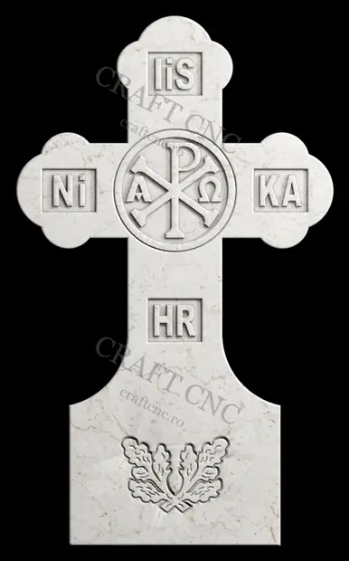 Monument cruce — model CNC