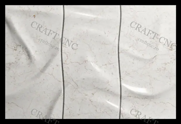 Drapel — model CNC