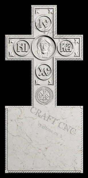 Troița — model CNC
