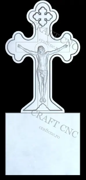 Troița — model CNC