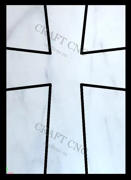 Cruce - 550x780 — model CNC