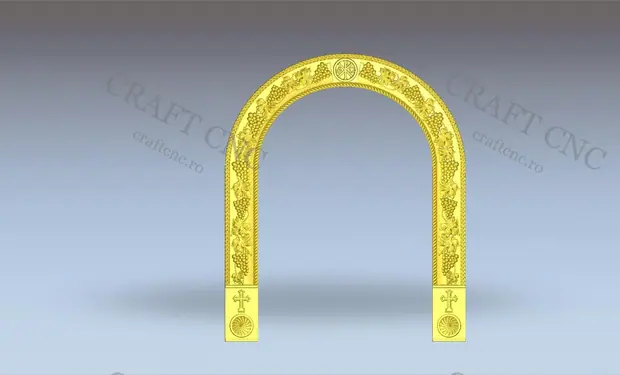 Ancadrament cu struguri — model CNC