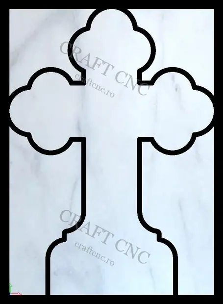 Cruce trifoi — model CNC