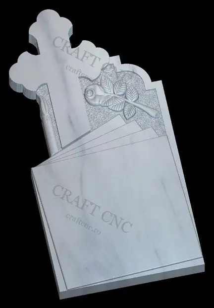 Cruce cu carte inclinata — miniatură 3