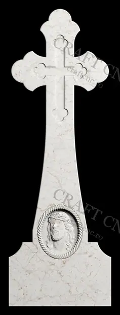 Model troita cu medalion Iisus — model CNC