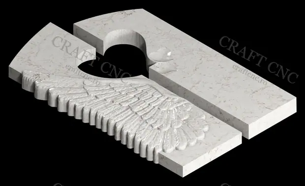 Monument cu aripă și inimă — miniatură 2