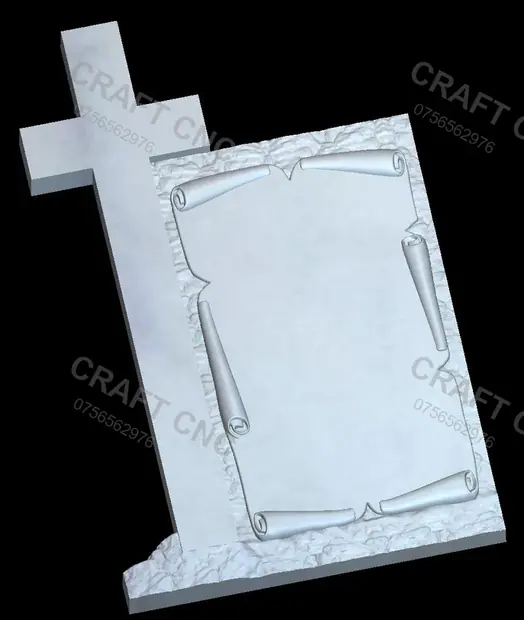Cruce dreapta cu papirus — miniatură 3