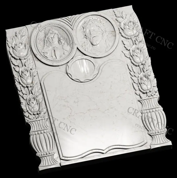 Monument cu Iisus și Maica Domnului — miniatură 3