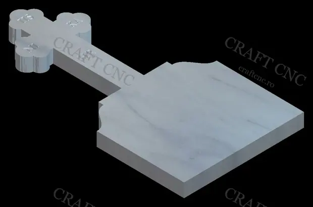 Cruce trifoi si postament — miniatură 2