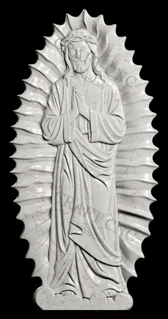 Isus pe nor — model CNC