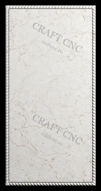 Capac cu sfoară — model CNC
