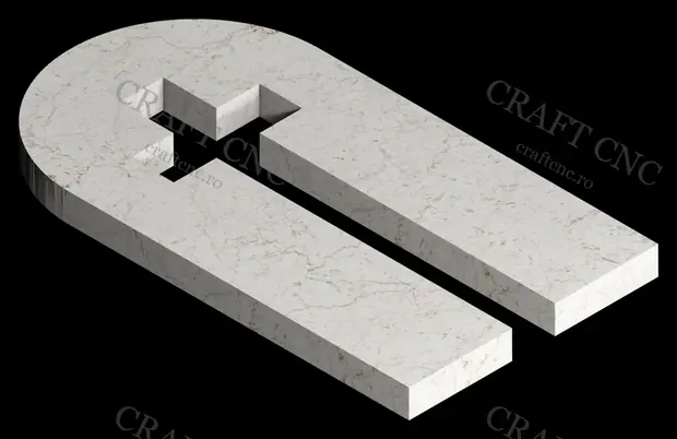 Monument cu boltă și cruce decupată — miniatură 2
