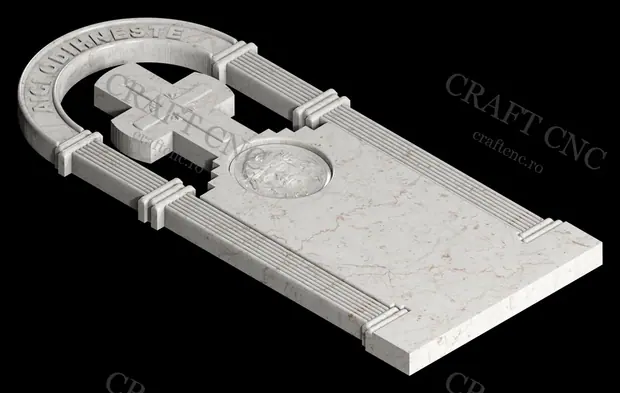 Monument cu arcadă și medalion Iisus — miniatură 2